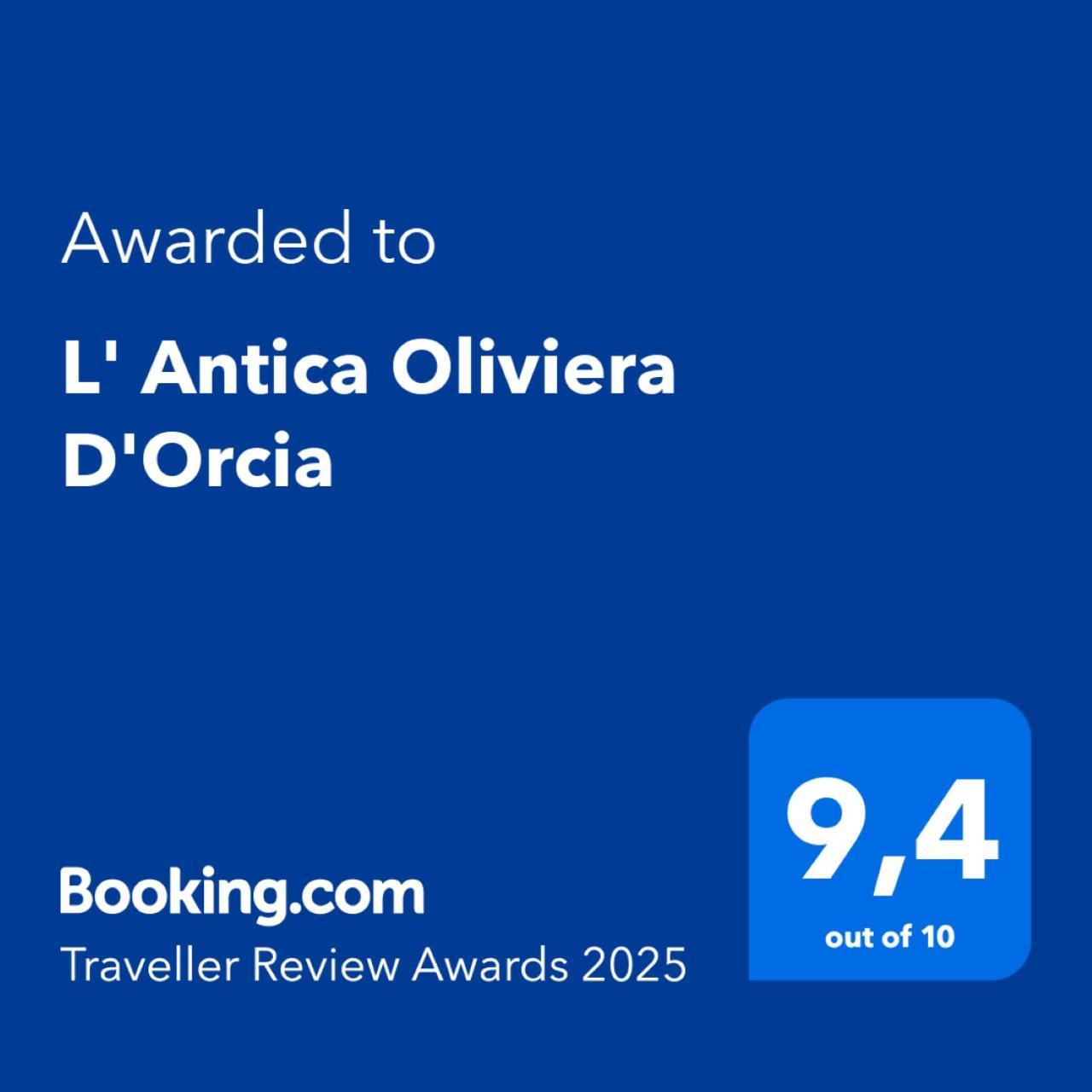 L' Antica Oliviera D'Orcia Apartment ซันกีรีโกดอร์เชีย ภายนอก รูปภาพ